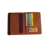 Funda de Pasaporte de Cuero de Alta Gama para Uso en el Extranjero, Funda de Pasaporte Antirrobo, Funda de Documentos Multicapa Multifuncional