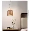 Araña de comedor estilo nórdico lámpara moderna minimalista para sala de estar dormitorio bar luz de lujo araña pequeña de cristal nórdico para mesita de noche