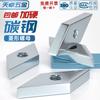 Tuerca de diamante galvanizada de aluminio estándar nacional, tuerca de diamante 30*30 40X40 cuadrada M4M5M6M8mm