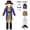 Halloween Europeo y Americano Presidente Washington Disfraz Simplificado de Cosplay para Niños Vestido Retro Medieval Disfraz de Performance Escénica