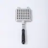 Molde para Hornear Waffles Bandeja Molde Doble Cara Cuadrícula Cuadrada Muffin Antiadherente Molde para Alimentos Olla Bandeja para Hornear Waffles Clip para Pan