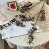 Flores de Dente-de-leão Artificiais para Decoração de Casamento, Flores para Mesa de Jantar em Casa, Flores Artesanais de Alto Padrão para Comércio Exterior
