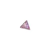 Rosa Fondo Plano Manicura Mini Pequeño Circonita Destello Joyería para Manicura Fondo Plano Forma Especial Diamante Manicura Diamante Portátil Uña Venta al por Mayor