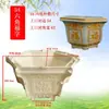 Nuevo Molde para Macetas, Colección de Moldes de Cemento, Maceta Hexagonal Grande para Bricolaje, Modelo de Columna Romana, Tamaño Extra Grande