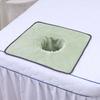 Toalla con agujero para la cama de salón de belleza, toalla con agujero para tumbarse, suave y absorbente, cojín de masaje, toalla facial, toalla de cama, logotipo personalizado