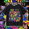 Nueva camiseta de manga corta para niños, top de moda, mercancía del juego Suzys Restaurant