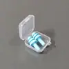 Tapones para los oídos en caja, silicona suave, tres capas, impermeables, universales para adultos y niños, equipo de natación, venta al por mayor directa de fábrica