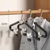 Conjunto de cabides integrados antiderrapantes, cabides de esponja antiderrapantes e que não marcam para lojas de roupas, atacado de cabides integrados para Hanfu e saias JK
