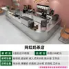 Lecon/Lechuang Commercial ofrece un juego completo de estaciones de servicio refrigeradas y congeladas para té con leche, ideales para tiendas de té con leche y cafeterías.