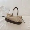 Bolsa de Ombro Grande Capacidade Vintage Ruien para Mulheres, Nova Bolsa Tote Simples para o Trabalho Outono 2026, Bolsa de Ombro