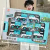 Envío gratis traje de coche de ingeniería juguete modelo de bomberos coche de inercia de retroceso niños estudiantes de preescolar pequeños regalos al por mayor