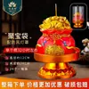 Velas de Oferta para Atrair Fortuna, Lingotes, Sacos de Tesouro, Lanternas da Fortuna, Pilares do Deus da Riqueza à Prova de Vento, Velas de Cera para Salões Ancestrais e Lanternas de Oferta para Salões Ancestrais