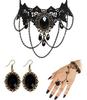 Joyería Europea y Americana Nueva Exagerada Gótica Elegante Temperamento Encaje Moda Accesorios Nupciales Collar Accesorios Venta al por Mayor