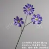 Buquê de flores begônias artificiais com 3 cabeças, usado para decoração de cena de casamento, arranjo floral e decoração com flores de seda; atacado do fabricante