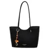 Bolso tote de gran capacidad transfronterizo para mujer, nuevo bolso de hombro popular 2026, bolso de mano de moda con sensación de lujo ligero, bolso de axila