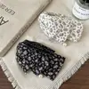 Pinza de plátano con lazo floral de estilo suave para mujeres, clip vertical para fijar coleta alta, pasador de pelo, pinza de pelo de temperamento estilo coreano, accesorios para el cabello