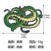 Broche Anime Dragon Ball Montanha dos Pássaros Ming Dragão Desejos Desenho Animado Quadrinhos Dragon Ball Joia Periférica Emblema de Liga de Zinco
