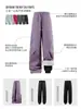 Pantalones Softshell para Senderismo de Montaña para Mujer, Resistentes al Viento e Impermeables para Exteriores, Pantalones de Esquí para Hombre, Pierna Recta, Desmontables, Dos Piezas, Pantalones Paracaidistas 26