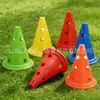 Cono de Entrenamiento de Fútbol de 30 cm con Agujeros, Cono de Fútbol, Cono Obstáculo de Fútbol Equipo de Entrenamiento