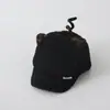 Gorros Cálidos para Bebé al por Mayor de Otoño e Invierno, Orejas de Gato Lindas, Gorras de Béisbol para Niñas, Sombreros de Cachemira para Niños para Exteriores
