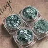 Verde Menta Piedra de Hada Lentejuelas Arte de Uñas Joyería Viento INS Diamante Roto Brillo Material para Uñas Material DIY Bolsa Decorativa