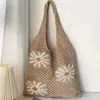 La bolsa tejida súper popular del verano para mujer, nuevo modelo 2026, estilo artístico, bolsa de playa tejida para vacaciones, bolso de hombro y cruzado