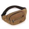 Riñonera de lona para hombre, ideal para deportes al aire libre, montañismo, teléfono móvil, cajero, trabajo, etc.
