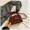 Bolso de mano cuadrado retro de moda 2026 nuevo de verano bolso de hombro casual bolso cruzado elegante y relajado