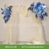 Hy-De10Grande Decoração de Casamento Pendurado na Parede Roxo Fundo Fotográfico Floral para Parede Layout Flores de Seda Sintética