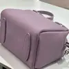 Nova Moda Bolsa de Mão de Couro Genuíno Dopamina Estilo Coreano Bolsa de Ombro Transversal Feminina Casual para o Dia a Dia Bolsa Almofada Atacado