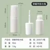 O Fabricante Tem Estoque Disponível de Frascos Plásticos com Pincel de 10g e Frascos de Embalagem para Esmalte de 10ml Que Não Vazam Nem Causam a Solidificação da Cola