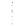 Pulsera Elegante y Transparente con Hebilla de Paz y Perlas para Mujer, Pulsera Artística de Lujo Ligero de Nicho, Accesorio de Mano Versátil Simple y de Moda Personalizado