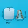 Vela Aromática de Rocha de Água da Nascente Molde de Silicone DIY Forma de Rocha em Miniatura Molde de Silicone para Fazer Ornamento Decorativo