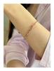 Pulsera de Turmalina Arcoíris Natural para Mujer Nueva Guoxue China Pulsera de Dopamina Joyería de Moda Nacional Regalo para Novia