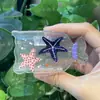 Clip Creativo de Botella de Deriva Transparente, Cangrejo Lindo, Estrella de Mar, Tiburón Clip, Clip para Cola de Caballo Serie Océano, Adorno para el Cabello Estilo Vacaciones