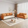 Sofá para apartamentos pequeños, estilo moderno simple, combinación de dos o tres plazas, adecuado para dormitorio, tienda de ropa, apartamento, casa de alquiler, estilo nórdico, en stock