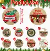 Decoración Colgante de Letrero de Madera con Tema Creativo Navideño de Producto Nuevo Transfronterizo Mensaje de Bienvenida Decoración de Árbol de Navidad Diseño de Fiesta