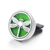 Clip Desmontable para Difusor de Aire de Coche Hueco de Acero Inoxidable, Clip de Fragancia para Coche Árbol de la Vida, Difusor de Perfume