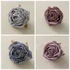 Cabezas de Flores de Rosa Artificiales al por Mayor del Fabricante, Flores Artificiales para Decoración de Bodas, Plantas Verdes Estilo Ins