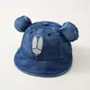 Gorros para Bebés, Sombreros de Sol, Sombreros de Sol con Protección Solar para Primavera y Verano para Niños y Niñas, Sombreros de Sol de Mezclilla, Lindos Sombreros de Pescador para Niños
