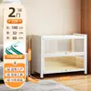 Estante de Livros com Porta de Vidro de Aço para Casa à Prova de Poeira Estante para Livros Infantis Gabinete de Exibição de Figuras de Espaço com Luz Gabinete Ita Gabinete de Lata