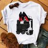 Camiseta de manga corta para mujer moda transfronteriza estación independiente velocidad camiseta básica niña gordita talla europea talla grande para mujer cuello redondo