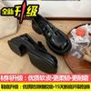 Loafers plataforma preta feminina 2023 novo estilo britânico retrô versátil sapatos de couro jk slip-on muffin shoes