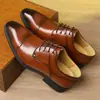 Cross48 Zapatos de Hombre Talla Grande Otoño Nuevos Elegantes Versátiles Británico Oficinista Ropa Formal Novio Traje de Boda Zapatos de Cuero