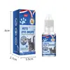 Gotas Oftálmicas Transfronterizas para Gatos y Perros para Eliminar Manchas de Lágrimas, Aliviar la Picazón Ocular, Limpieza Suave, Gotas Oftálmicas