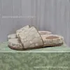 Zapatillas Bordadas de Suela Fina G Home 2024 Nuevas de Una Línea Calzado de Plataforma Plana Casual Aumentadoras Calzado con Letras para Pareja