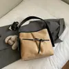 Bolsa Saco Personalizada, Simples e Fashion, Textura Casual, Bolsa de Novo Estilo, Bolsa de Ombro Transversal Feminina Outono e Inverno 2026