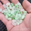 Verde Jade Azul Flor Flutuante Contas de Arroz Jade Contas Soltas Verde Gelo Verde Transparente Violeta Oval Passe-partout Contas para Joias