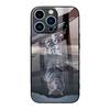 Adecuado para Funda de Teléfono de Cristal Iphone17 15 Apple 18 Promax Animales Bestias Tigre Búho León 13
