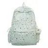 Mochila muito estilosa para meninas, versão coreana, estilo ins, grande capacidade, adequada para aulas e cursinhos, para alunos do ensino fundamental II e médio